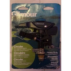 NEW Gilmour Heavy Duty Pulsating Circular Sprinkler Head, 5800‎ Sq.ft.